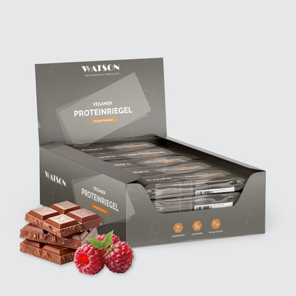 Veganer Proteinriegel